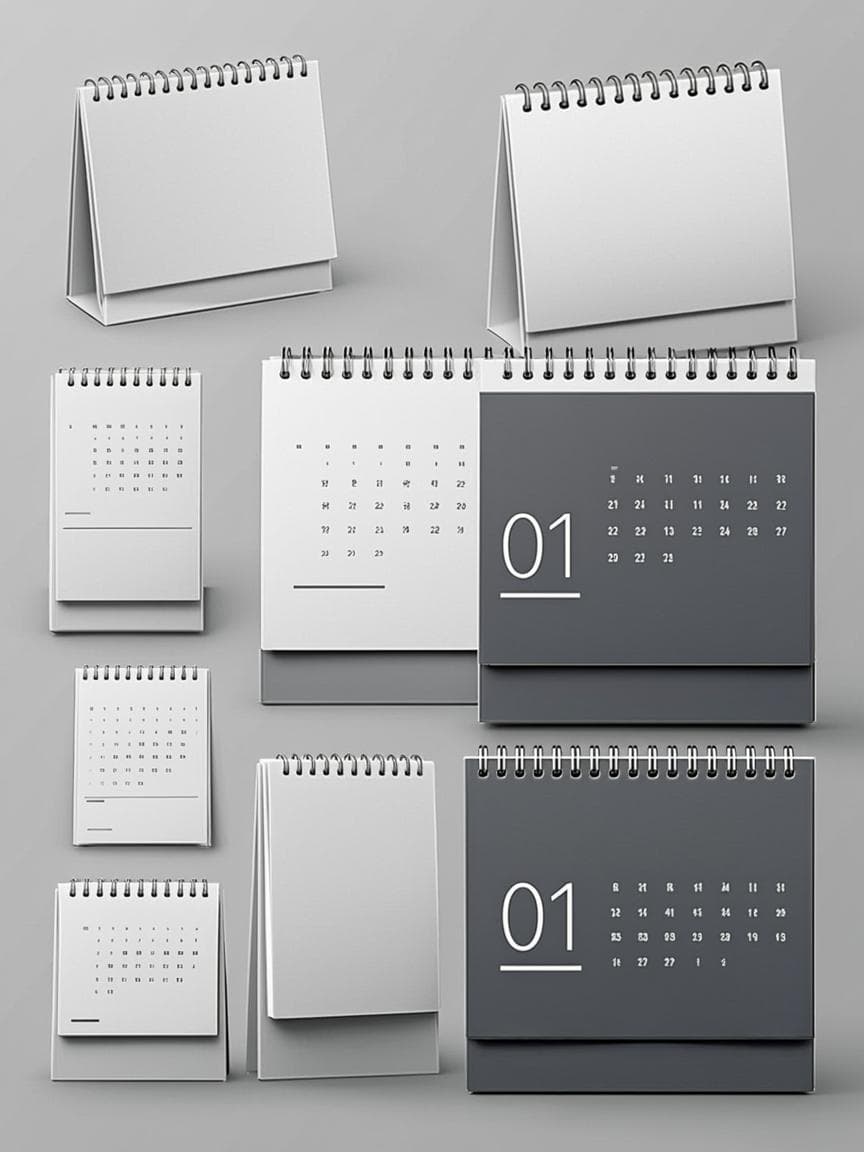 Custom printed wall calendars and desk calendars by Treebox Manila